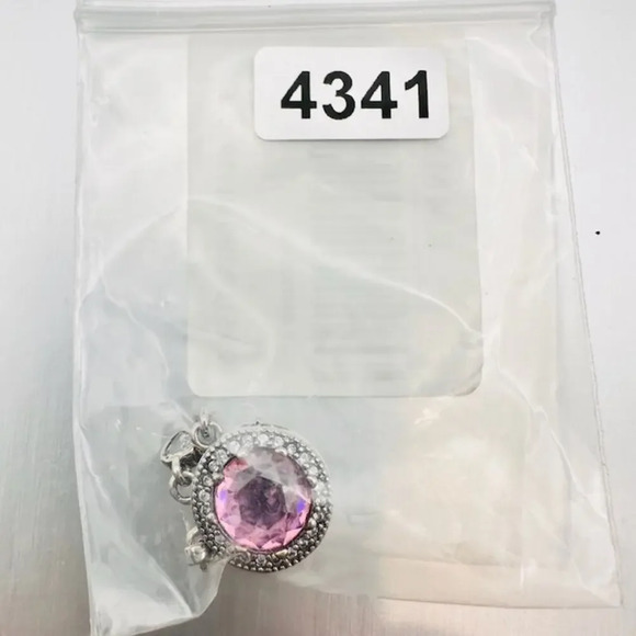 NEW Tourmaline Birthstone Dangle Charm Pendant Sterling Silver - Picture 3 of 5